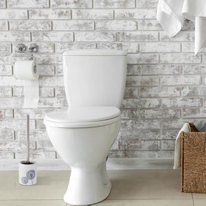 Wenko WC-Bürste Astera, weiß, Bürstenhalter aus Keramik – Böttcher AG