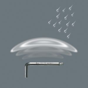 Produktbild für Sechskantschlüssel Wera 950/9 Hex-Plus 3