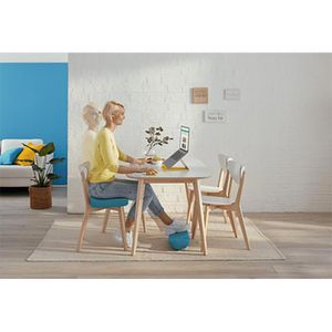 Produktbild für Orthopädisches-Sitzkissen Leitz Ergo Cosy, blau