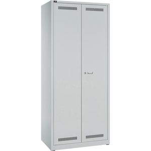 Produktbild für Mehrzweckschrank Bisley-Light GL08AZ245, abschließbar, grau