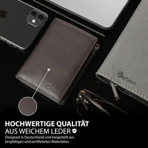 Produktbild für Kreditkartenetui Vebon Loop, Echt Leder