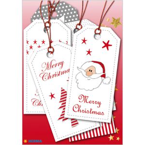 Produktbild für Hängeetiketten Herma Magic 15275, Weihnachtsmann, 40 x 80 mm