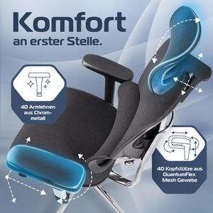Produktbild für Bürostuhl CLOUVOU MasterSeat
