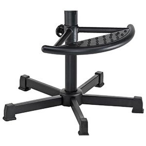 Produktbild für Arbeitsstuhl meychair W2-H-PU-FS6, schwarz