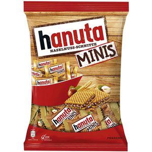 Waffeln Hanuta Minis Haselnuss-Schnitte