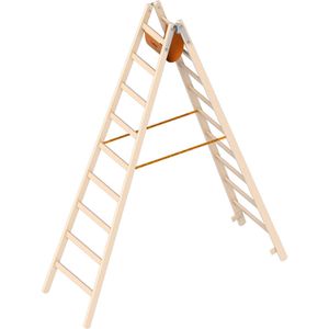 Stehleiter Layher 1038, beidseitig begehbar