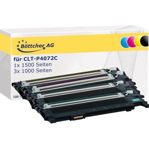 Toner Böttcher-AG für Samsung CLT-P4072C Multipack