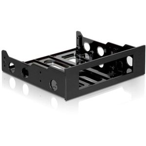 Produktbild für Festplatten-Einbaurahmen DeLock 16136, schwarz