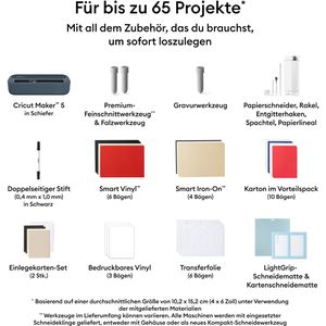 Produktbild für Schneideplotter Cricut Maker 5 Essentials Bundle