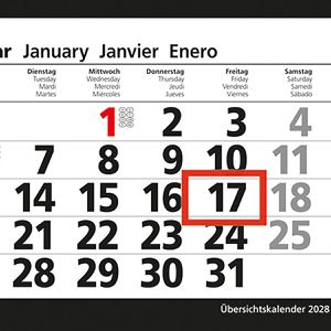 Produktbild für 4-Monatskalender Herlitz 400207937, Jahr 2027