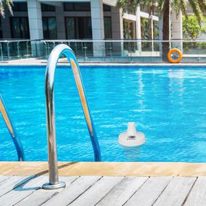 Produktbild für Poolthermometer Bresser 7009973, Funk, Erweiterung