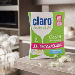 Produktbild für Spülmaschinentabs Claro Classic Tabs, XXL