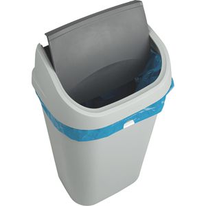 Produktbild für Mülleimer Curver Allibert Mistral Swing, hellgrau