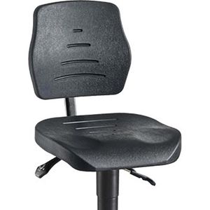 Produktbild für Arbeitsstuhl meychair W15-H-PU-FR3, schwarz