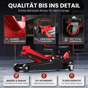 Produktbild für Rangierwagenheber Tarpofix WGH-25-RO, rot