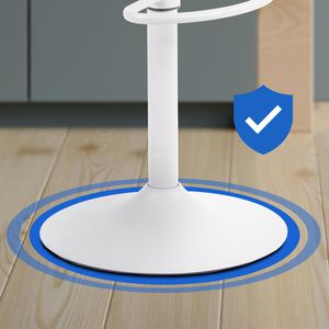 Produktbild für Barhocker CLP Aveiro, 309289, drehbar mit Lehne