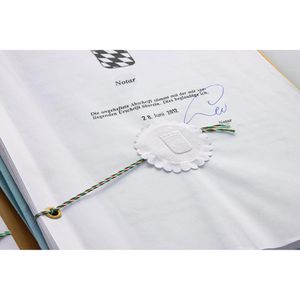 Produktbild für Urkundengarn csk-kontorbedarf grün/weiß/rot, 1 mm