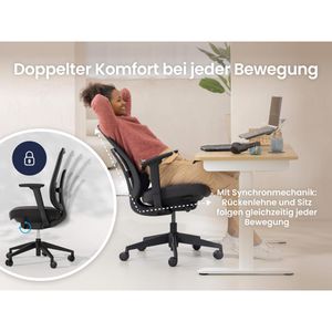 Produktbild für Bürostuhl Ergotopia PureBack, RGOPB-S