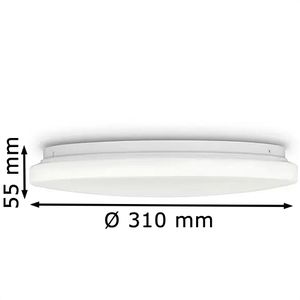 Produktbild für Deckenleuchte Eglo Pogliola, weiß, LED