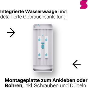 Produktbild für Toilettenpapierspender Satino Hyginity, 333424, BT1
