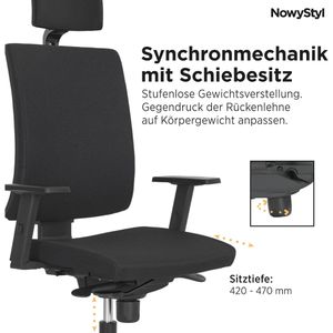 Produktbild für Bürostuhl Nowy-Styl Navigo