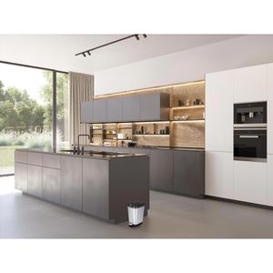 Produktbild für Mülleimer Curver KIS Chic Bin Style, silber