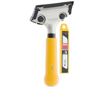 Tapetenschaber Tajima SCRL200, mit 3 Klingen