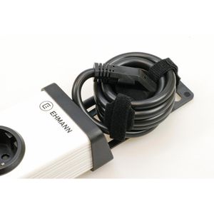 Produktbild für Steckdosenleiste Ehmann Multilader Aluminium, 1,5m