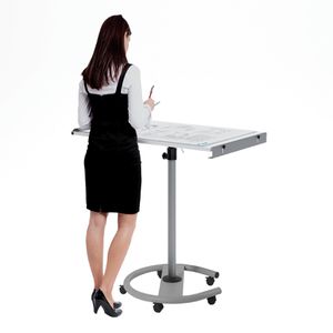 Produktbild für Flipchart Rocada 618 Transformer Mobil