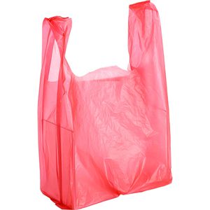 Produktbild für Plastiktüten Böttcher-AG rot