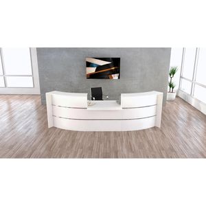 Produktbild für Empfangstheke Kerkmann Bari 3542, weiß