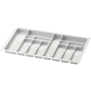 Produktbild für Besteckkasten Sossai Divio, weiß, aus Kunststoff