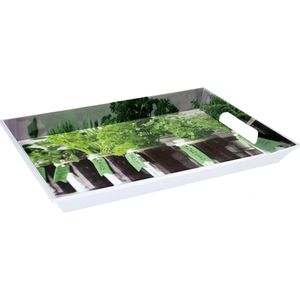 Produktbild für Serviertablett Kesper Herbs 77334, eckig, 50x35cm