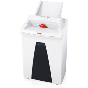 Produktbild für Aktenvernichter HSM SECURIO AF300, 2093121, weiß, mit Rollen