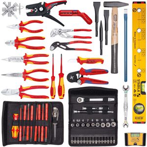 Produktbild für Werkzeugkoffer Knipex BIG Twin Move Elektro 002141