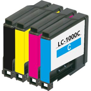 Produktbild für Tinte Böttcher-AG für Brother LC-1000VAL Value Pack