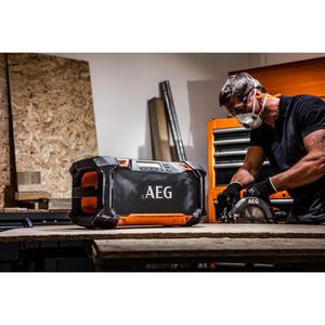 Produktbild für Baustellenradio AEG BRSP 18-0, 4935479668, Akku 18V