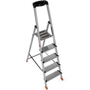Produktbild für Stehleiter Euroline Nr. 22578, 2257805, mit Plattform