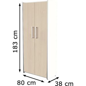 Produktbild für Aktenschrank Kerkmann Move, aus Holz