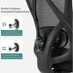 Produktbild für Bürostuhl Songmics OBN063B01