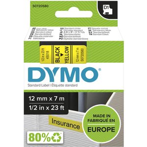 Produktbild für Schriftband Dymo 45018, D1, S0720580, 12mm