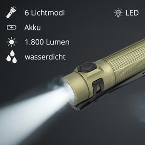 Produktbild für Taschenlampe Olight Baton Ultra, LED, aufladbar