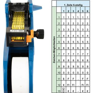 Produktbild für Preisauszeichner SATO Samark SP