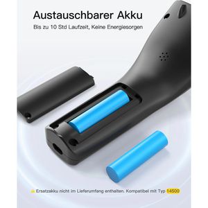 Produktbild für Barcode-Scanner Inateck Nano 460_black, kabellos