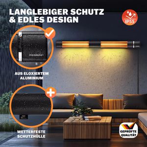 Produktbild für Heizstrahler Monzana MZH3000, outdoor