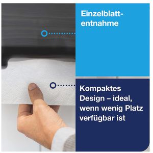 Produktbild für Handtuchspender Tork Elevation Mini, 553108, H3