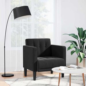 Produktbild für Loungesessel vidaXL 4100557, schwarz