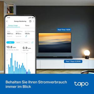Produktbild für Smart-Steckdose Tapo P110M, für innen