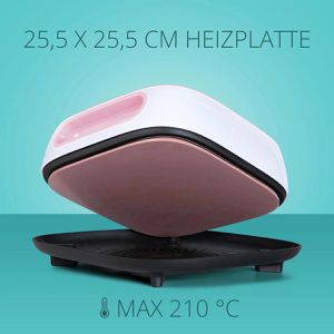 Produktbild für Transferpresse LOKLiK Easy Heat Press, pink