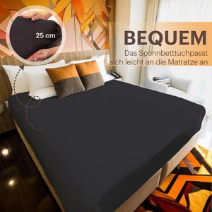 Produktbild für Spannbettlaken NatureMark Jersey, 120 x 200 cm